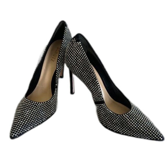 SCHUTZ Black High Stiletto Heels - Picture 1 of 6